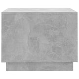 NNEVL Coffee Table Concrete Grey 55x55x43 cm Chipboard