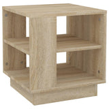 NNEVL Coffee Table Sonoma Oak 40x40x43 cm Engineered Wood