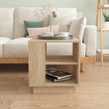 NNEVL Coffee Table Sonoma Oak 40x40x43 cm Engineered Wood