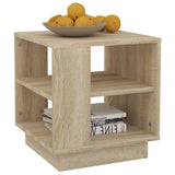 NNEVL Coffee Table Sonoma Oak 40x40x43 cm Engineered Wood