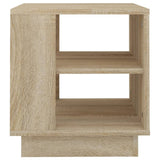 NNEVL Coffee Table Sonoma Oak 40x40x43 cm Engineered Wood