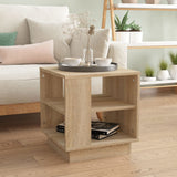 NNEVL Coffee Table Sonoma Oak 40x40x43 cm Engineered Wood