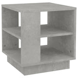 NNEVL Coffee Table Concrete Grey 40x40x43 cm Engineered Wood
