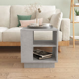 NNEVL Coffee Table Concrete Grey 40x40x43 cm Engineered Wood