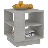 NNEVL Coffee Table Concrete Grey 40x40x43 cm Engineered Wood