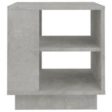NNEVL Coffee Table Concrete Grey 40x40x43 cm Engineered Wood