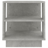 NNEVL Coffee Table Concrete Grey 40x40x43 cm Engineered Wood