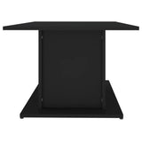 NNEVL Coffee Table Black 102x55.5x40 cm Chipboard