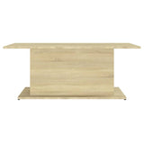 NNEVL Coffee Table Sonoma Oak 102x55.5x40 cm Chipboard