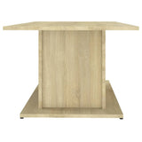 NNEVL Coffee Table Sonoma Oak 102x55.5x40 cm Chipboard