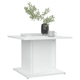 NNEVL Coffee Table White 55.5x55.5x40 cm Chipboard