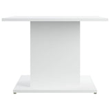 NNEVL Coffee Table White 55.5x55.5x40 cm Chipboard