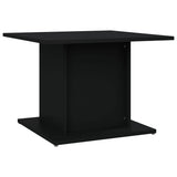 NNEVL Coffee Table Black 55.5x55.5x40 cm Chipboard