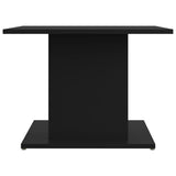 NNEVL Coffee Table Black 55.5x55.5x40 cm Chipboard