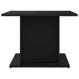 NNEVL Coffee Table Black 55.5x55.5x40 cm Chipboard