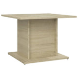 NNEVL Coffee Table Sonoma Oak 55.5x55.5x40 cm Chipboard