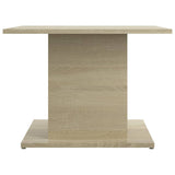 NNEVL Coffee Table Sonoma Oak 55.5x55.5x40 cm Chipboard