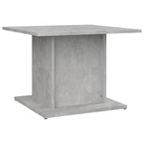 NNEVL Coffee Table Concrete Grey 55.5x55.5x40 cm Chipboard