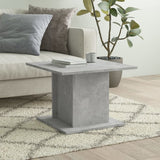 NNEVL Coffee Table Concrete Grey 55.5x55.5x40 cm Chipboard