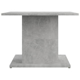NNEVL Coffee Table Concrete Grey 55.5x55.5x40 cm Chipboard
