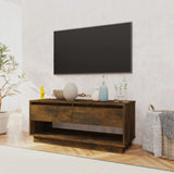 NNEVL TV Cabinet Smoked Oak 102x41x44 cm Chipboard