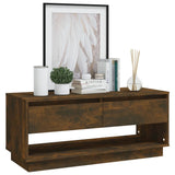 NNEVL TV Cabinet Smoked Oak 102x41x44 cm Chipboard
