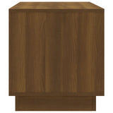 NNEVL TV Cabinet Brown Oak 102x41x44 cm Chipboard