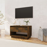 NNEVL TV Cabinet Smoked Oak 70x41x44 cm Chipboard