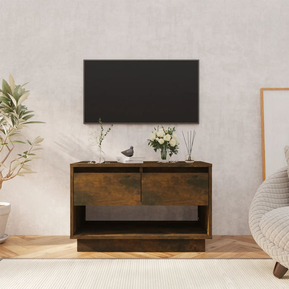 NNEVL TV Cabinet Smoked Oak 70x41x44 cm Chipboard