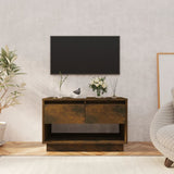 NNEVL TV Cabinet Smoked Oak 70x41x44 cm Chipboard