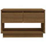 NNEVL TV Cabinet Brown Oak 70x41x44 cm Chipboard