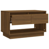 NNEVL TV Cabinet Brown Oak 70x41x44 cm Chipboard