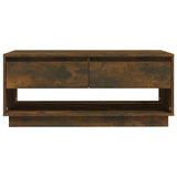 NNEVL Coffee Table Smoked Oak 102.5x55x44 cm Chipboard