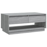 NNEVL Coffee Table Grey Sonoma 102.5x55x44 cm Chipboard