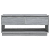 NNEVL Coffee Table Grey Sonoma 102.5x55x44 cm Chipboard