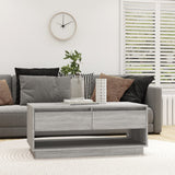 NNEVL Coffee Table Grey Sonoma 102.5x55x44 cm Chipboard