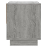 NNEVL Bedside Cabinet Grey Sonoma 45x34x44 cm Chipboard