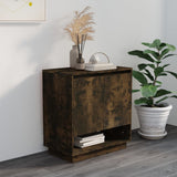 NNEVL Sideboard Smoked Oak 70x41x75 cm Chipboard