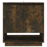 NNEVL Sideboard Smoked Oak 70x41x75 cm Chipboard