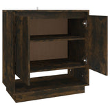NNEVL Sideboard Smoked Oak 70x41x75 cm Chipboard