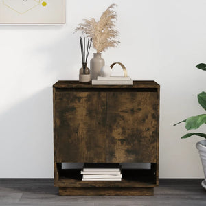 NNEVL Sideboard Smoked Oak 70x41x75 cm Chipboard