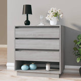NNEVL Sideboard Grey Sonoma 70x41x75 cm Chipboard