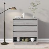 NNEVL Sideboard Grey Sonoma 70x41x75 cm Chipboard