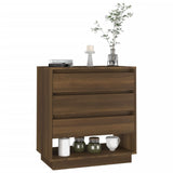 NNEVL Sideboard Brown Oak 70x41x75 cm Chipboard