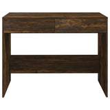 NNEVL Desk Smoked Oak 101x50x76.5 cm Chipboard