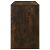 NNEVL Desk Smoked Oak 101x50x76.5 cm Chipboard