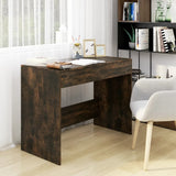 NNEVL Desk Smoked Oak 101x50x76.5 cm Chipboard
