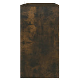 NNEVL Console Table Smoked Oak 89x41x76.5 cm Steel
