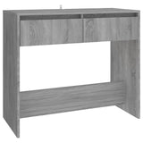 NNEVL Console Table Grey Sonoma 89x41x76.5 cm Steel