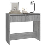 NNEVL Console Table Grey Sonoma 89x41x76.5 cm Steel
